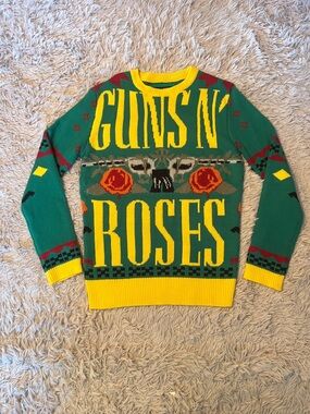 Guns N’ Roses Christmas style promotional sweater
